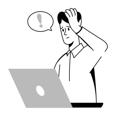 Endişeli bir çizim biçimi 