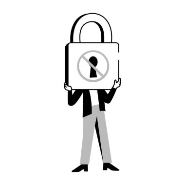 Erişimi olmayan bir karalama biçimi çizimi