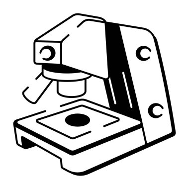 Kahve makinesini gösteren karalama tarzı bir simge