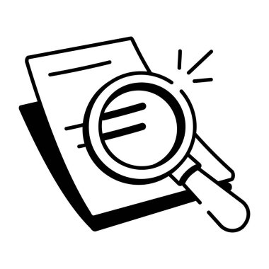 Kitap rafını temsil eden yarım yamalak bir biçim simgesi