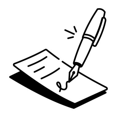 Kitap rafını temsil eden yarım yamalak bir biçim simgesi