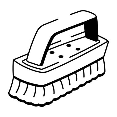 Paspas kovasını tasvir eden bir çizim biçimi simgesi