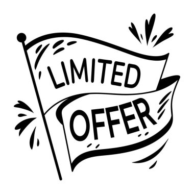 Kısıtlı teklif bayrağı stili 