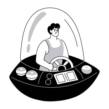 Özel bir resmi gösteren yarım yamalak bir resim