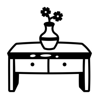 Ev gösteren el çizimi bir simge