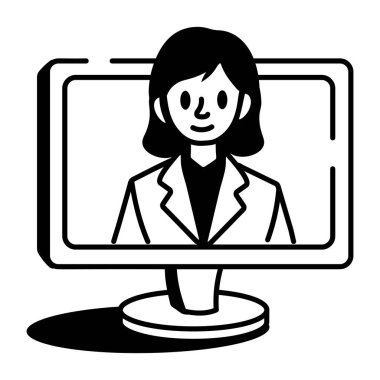 Ortam depolamasını gösteren bir çizim biçimi simgesi