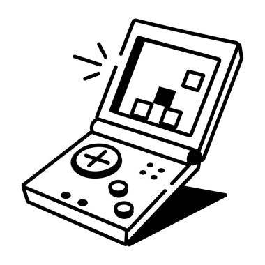 Ortam depolamasını gösteren bir çizim biçimi simgesi