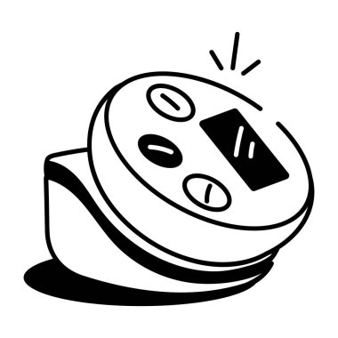 Ortam depolamasını gösteren bir çizim biçimi simgesi