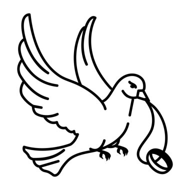 Kalp kilidini gösteren yarım yamalak bir biçim simgesi 