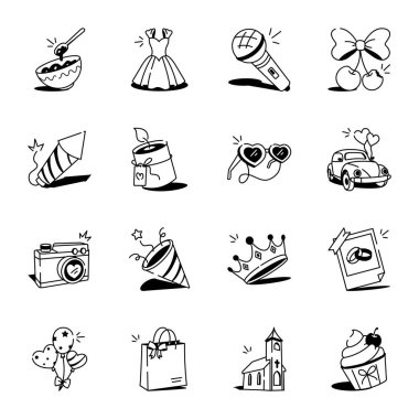 Kalp kilidini gösteren yarım yamalak bir biçim simgesi 