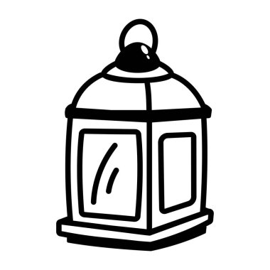 Feneri temsil eden yarım yamalak bir biçim simgesi