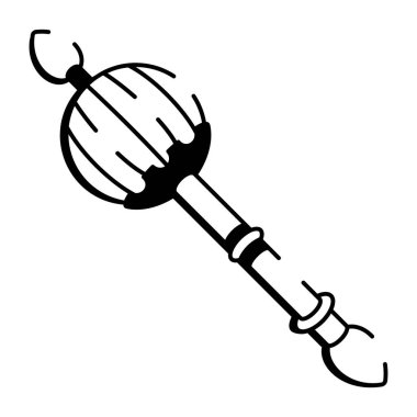 Gece görüşünü gösteren bir el çizimi simgesi