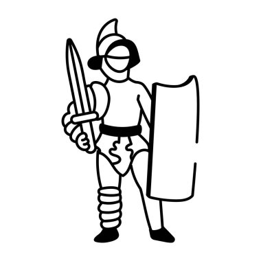 Gece görüşünü gösteren bir el çizimi simgesi