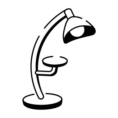 Zemin lambasını gösteren bir çizim biçimi simgesi