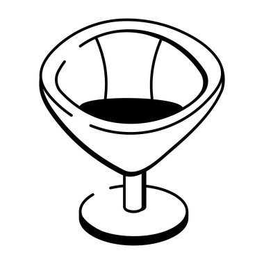 Bar taburesini gösteren karalama biçimi simgesi