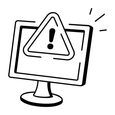 IP ağını gösteren karalama biçimi simgesi