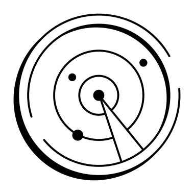 IP ağını gösteren karalama biçimi simgesi