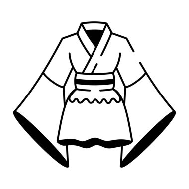 Çivili bir sopa silahını temsil eden çizim tarzı bir ikon.