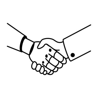 Robot etkileşimini gösteren eskiz biçimi simgesi