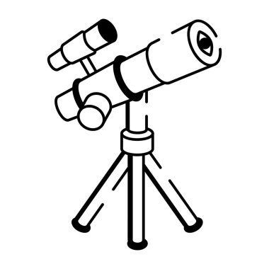 Astronomi gösteren bir karalama biçimi simgesi