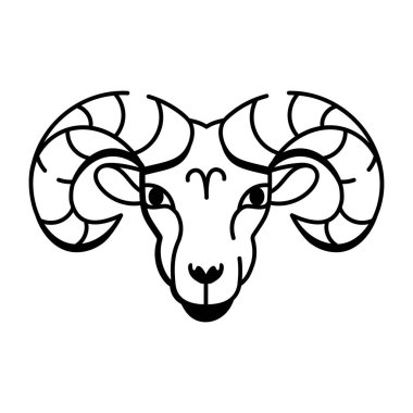 Aralıkları tasvir eden yarım yamalak bir biçim simgesi