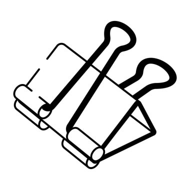 Bağlayıcı klipleri temsil eden bir çizim biçimi simgesi