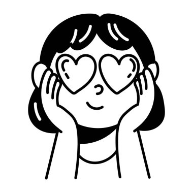 Alay, sataşma, tepki, ifade, duygu, ruh hali, karakter, karalama, çizim, kabataslak, kabartma, vektör, simge