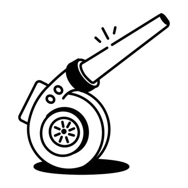 Bir el çizimi biçim simgesi üfleyiciyi gösterir