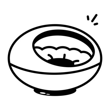 Uyku kapsülünü gösteren bir el çizimi simgesi