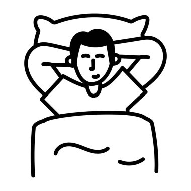 Bir el çizimi biçim simgesi uyumayı gösterir