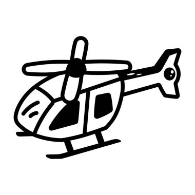 Bir raketi temsil eden karalama biçimi simgesi