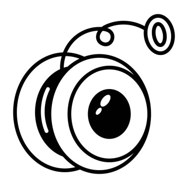 Bir raketi temsil eden karalama biçimi simgesi