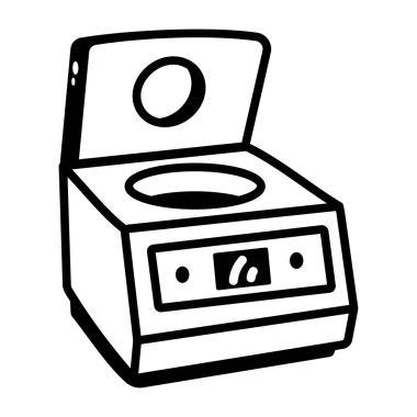 Biyoreaktörü betimleyen bir çizim biçimi simgesi