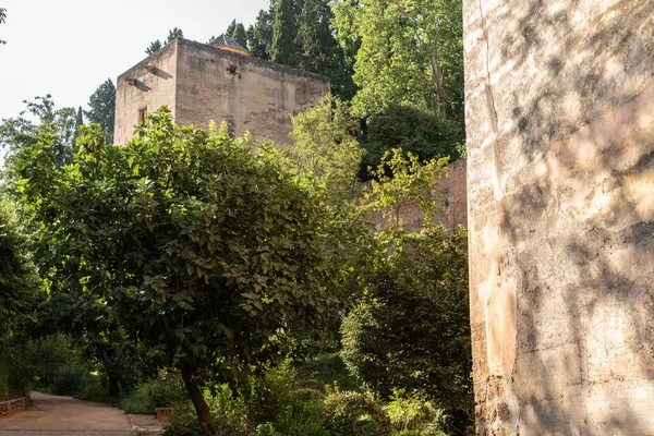 Cuesta Los Chinos Rey Chico Het Alhambra Granada — Stockfoto