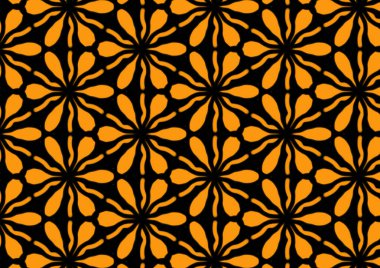 Etnik şablon tasarımı, kusursuz geleneksel arka plan tasarımı, Altın ve siyah, geometrik, yerli, kabile, yerel desen