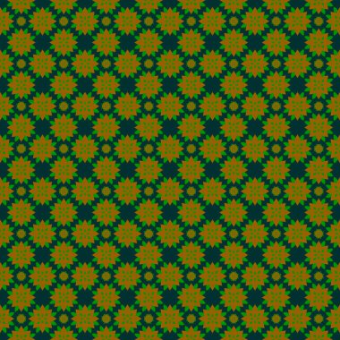 Kusursuz Geleneksel Arkaplan Tasarımı Yerli Deseni Çiçek Şablonu Doğa Şekilleri