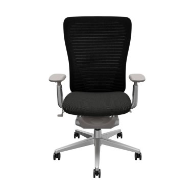 Modern aksanlı sandalyeler 3 boyutlu ön görünüm. Yüksek kaliteli şeffaf arkaplan resmi