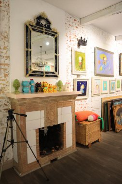 Ukrayna, Kyiv 'deki Gapchinska Galerisinin İçi