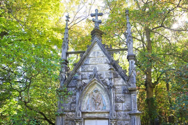 Ancient Crypt Baikove Cemetery Kyiv Ukraine — Stock Photo, Image