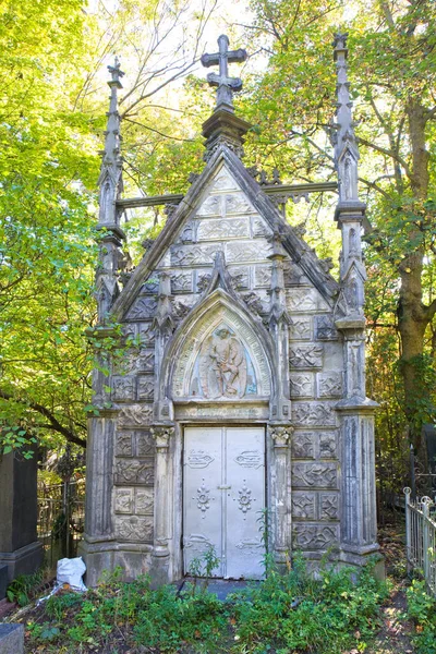 Antigua Cripta Cementerio Baikove Kiev Ucrania — Foto de Stock