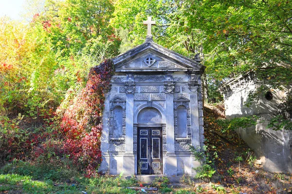 Crypts Architect Gorodetsky Baikove Cemetery Kyiv Ukraine — Stock Photo, Image