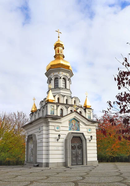Εκκλησία Του Αγίου Ανδρέα Πρώτο Που Ονομάζεται Στο Κίεβο Ουκρανία — Φωτογραφία Αρχείου