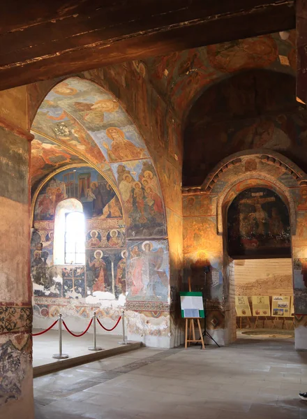 Interior Iglesia Del Salvador Berestov Siglo Xvii Kiev Ucrania — Foto de Stock