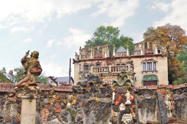 Mimar M. Golovan 'ın evi Lutsk, Ukrayna' da.