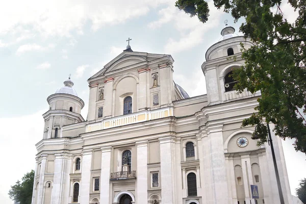 Den Katolske Peter Katedralen Lutsk Ukraina – stockfoto