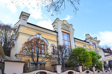 Ukrayna, Kyiv 'deki Borichev Tok Caddesi' ndeki Art Nouveau Sarayı