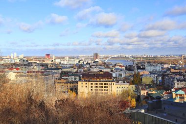 Podil, Ukrayna 'dan Kyiv şehir manzarası