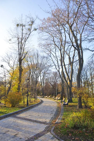 Mariinsky Parque Otoño Kiev Ucrania — Foto de Stock