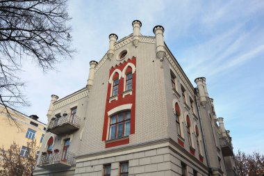 Ukrayna 'nın başkenti Kyiv' deki tarihi bina