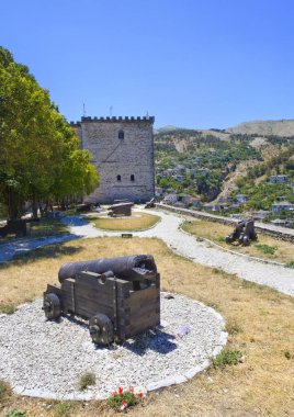 Arnavutluk 'un Cirokastra kentindeki Kale